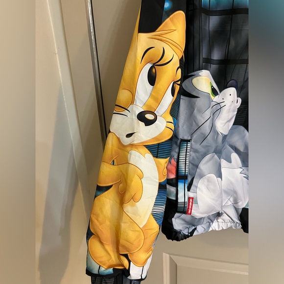 Members Only Tom And Jerry Midweight Jacket Size L - Picture 7 of 15